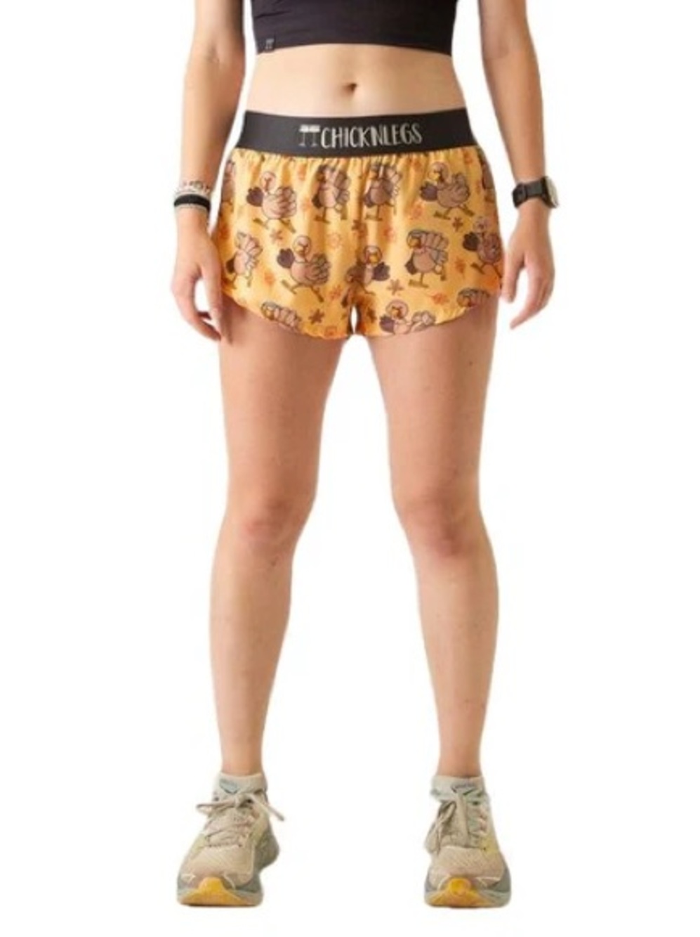 ChicknLegs Women's 1.5” Split Shorts